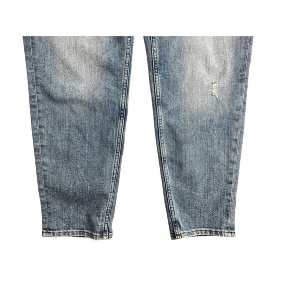 Chico's Boyfriend Ankle Jeans  Size 8r (1) Light Wash Stretch Denim  Boho Casual - Picture 4 of 13